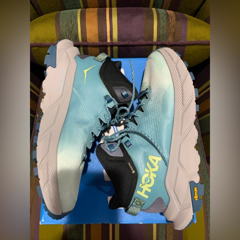 Hoka trail code gtx nwt new in box hiking boots women's 10